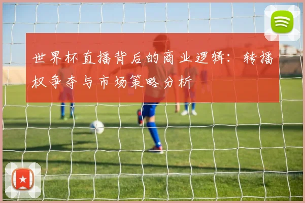 世界杯直播背后的商业逻辑:转播权争夺与市场策略分析
